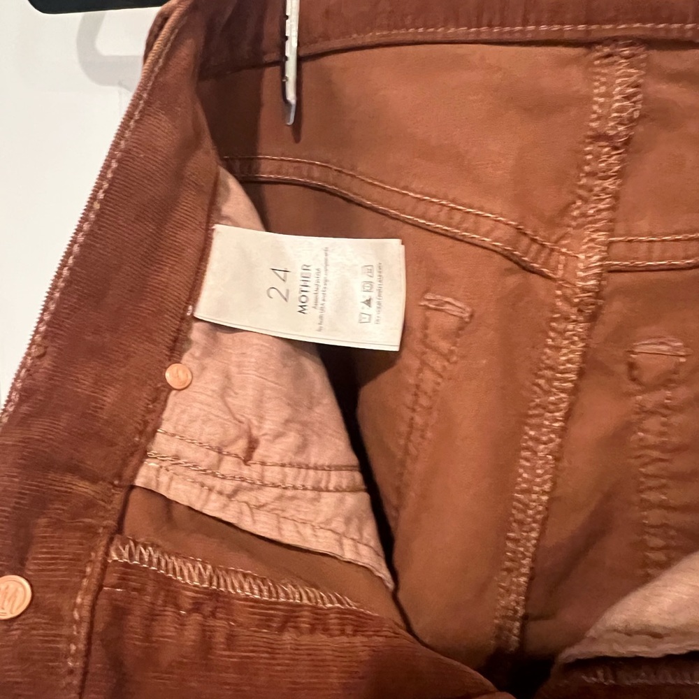 Mother NWT Corduroy Pants size 24